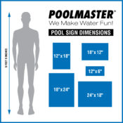 Pool Capacity Sign