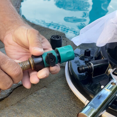Quick Connect Adapter with Shut-Off Valve - Image 4