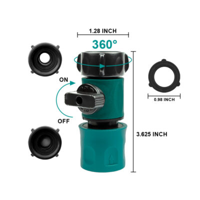 Quick Connect Adapter with Shut-Off Valve - Image 5