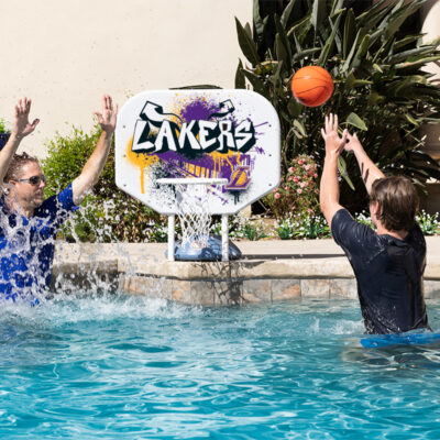 NBA Los Angeles Lakers Graffiti Pro Rebounder Poolside